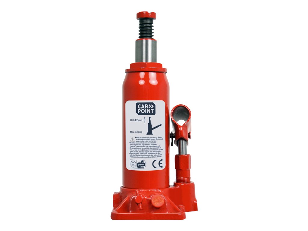 Cric hidraulic Carpoint 5 Tone cu deschidere 20-40.5cm