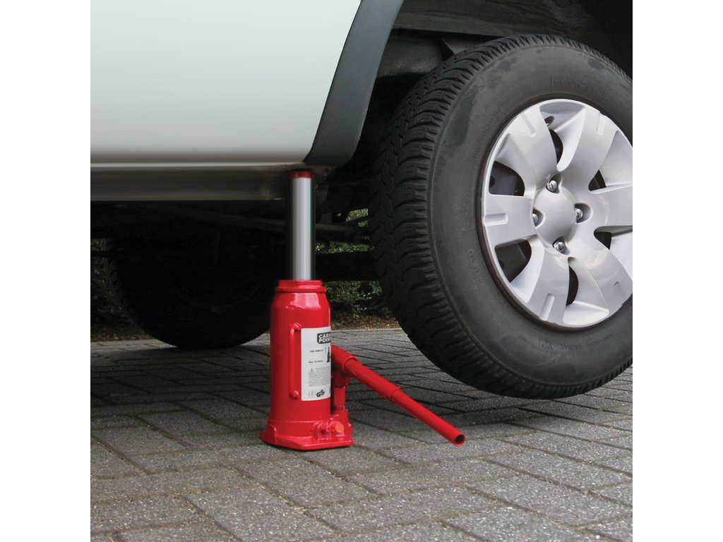 Cric hidraulic Carpoint 10 Tone cu deschidere 20.5-39.0cm