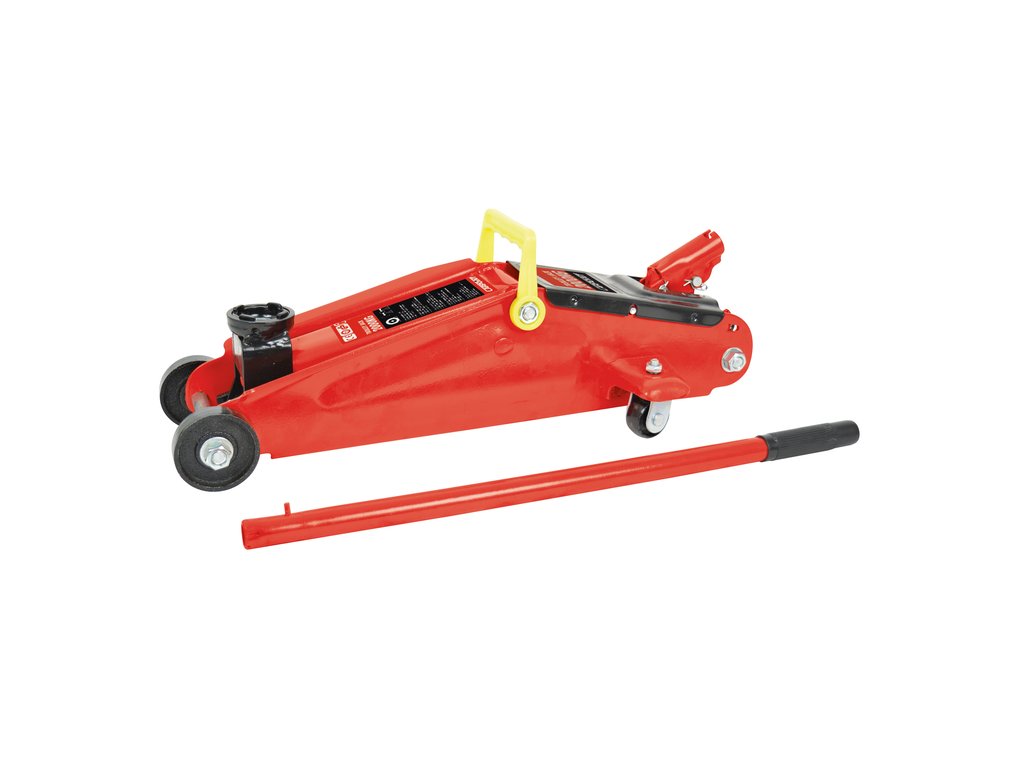 Cric hidraulic tip crocodil Carpoint 2000 kg pe roti cu deschidere maxima de 13-35 cm