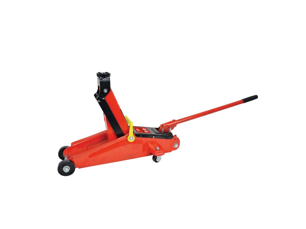 Cric hidraulic tip crocodil Carpoint 2000 kg pe roti cu deschidere maxima de 13-38 cm