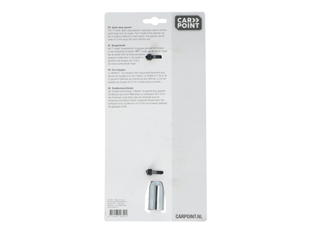 Cheie bujii auto Carpoint cu articulatie 21mm