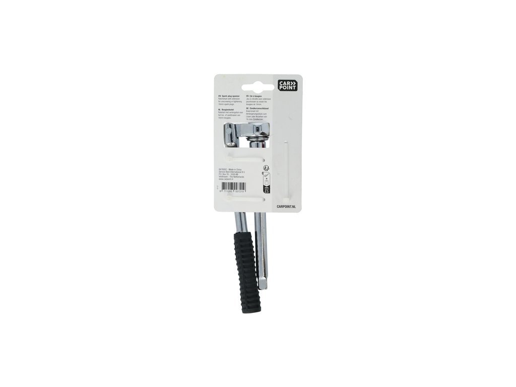 Cheie bujii auto Carpoint cu extensie 16mm, cu crichet si prelungitor