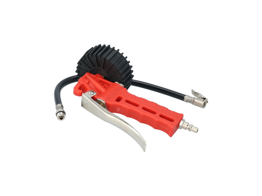 Pistol de umflat Carpoint Profesional cu manometru de 12 bar si ceas de 63mm