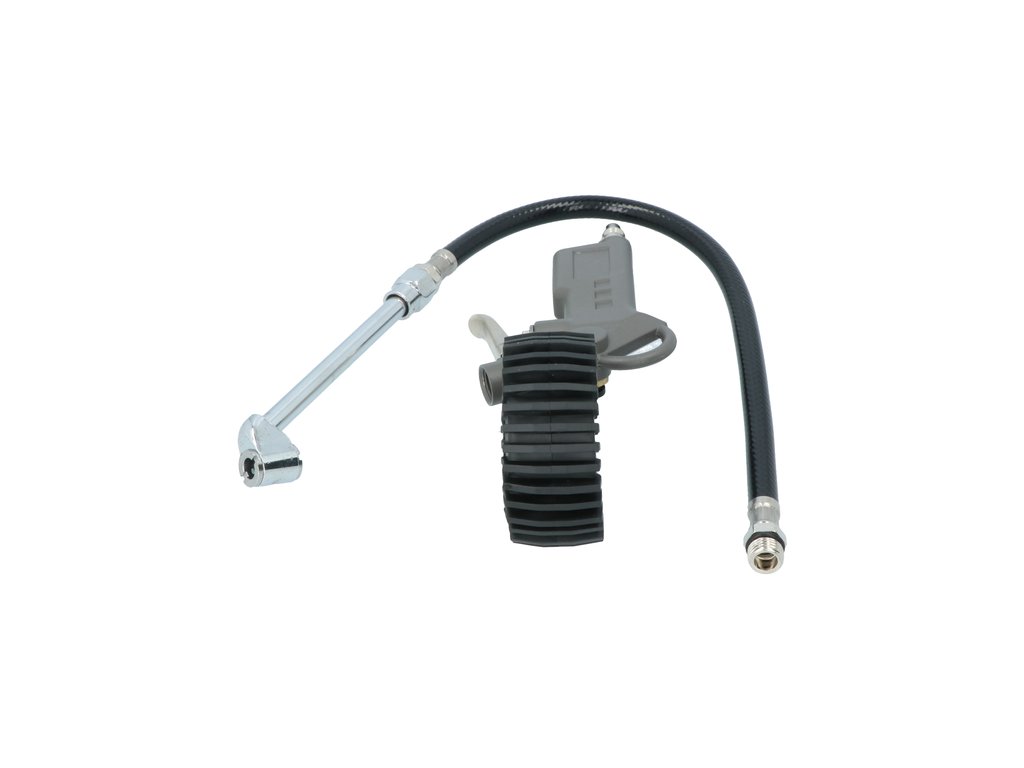 Pistol de umflat Carpoint cu manometru de 12 bar si ceas de 63mm , cu cap pt camioane si tiruri