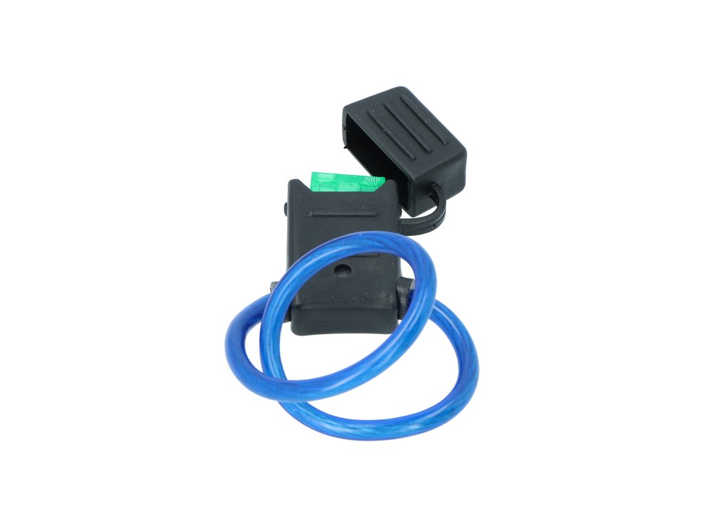 Suport siguranta auto plata mare Carpoint cu siguranta de 30A inclusa , 1 buc.