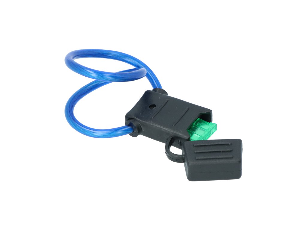 Suport siguranta auto plata mare Carpoint cu siguranta de 30A inclusa , 1 buc.