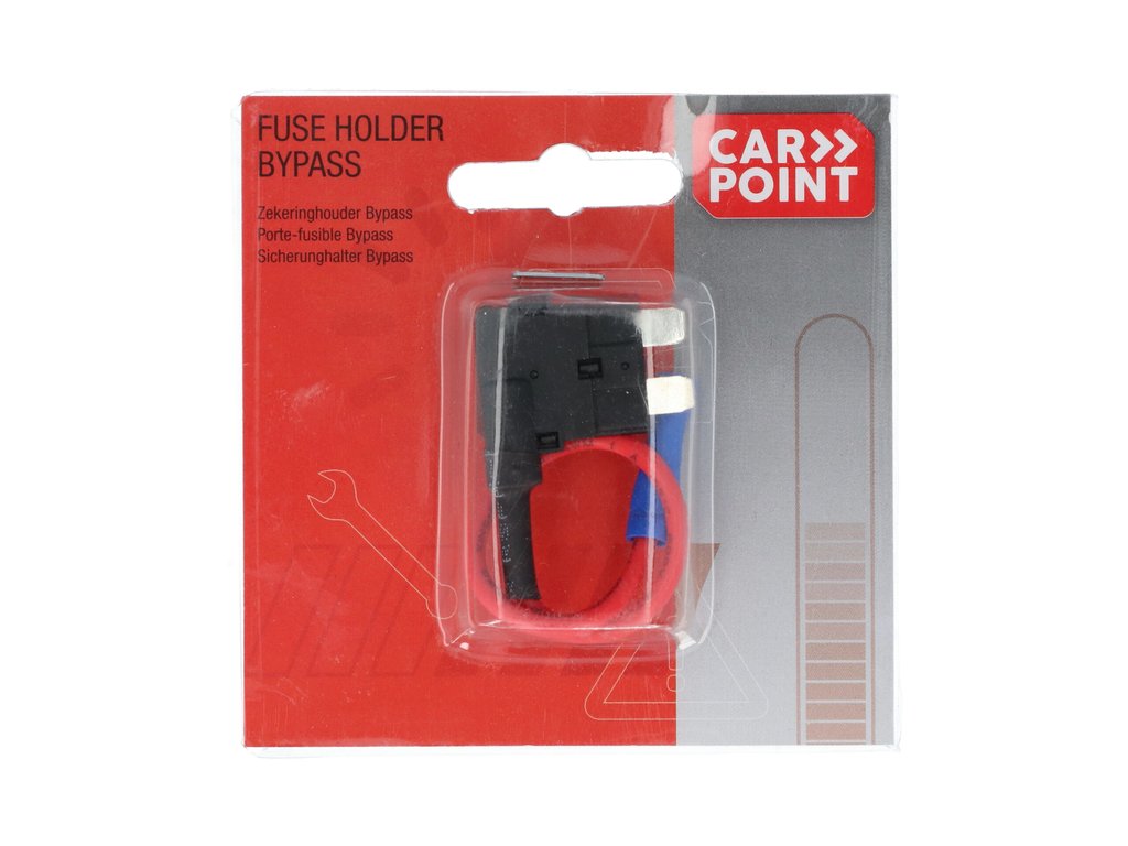 Suport siguranta auto Carpoint 12V pentru siguranta plata mare normala , 1 buc.