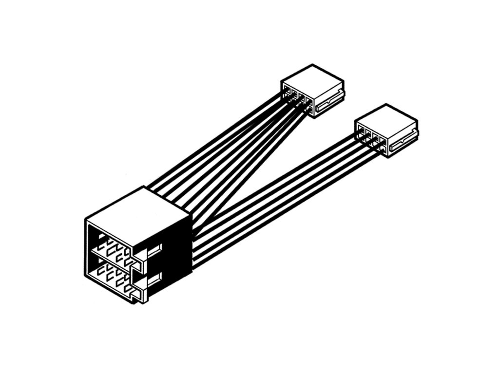 Cablu de conexiune radio Carpoint pentru Alfa Romeo , Citroen , Fiat , Honda, Mercedes, Peugeot, Renault , Range Rover