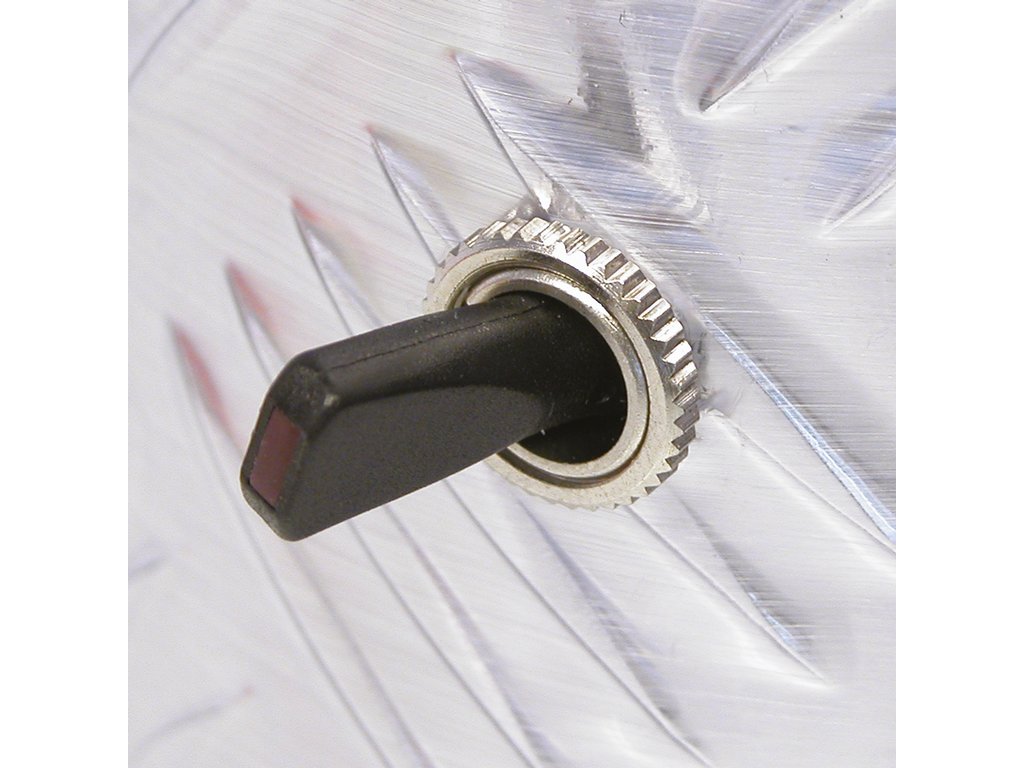 Intrerupator auto Carpoint 12V 20A ON/OFF , negru cu 3 papuci electrici