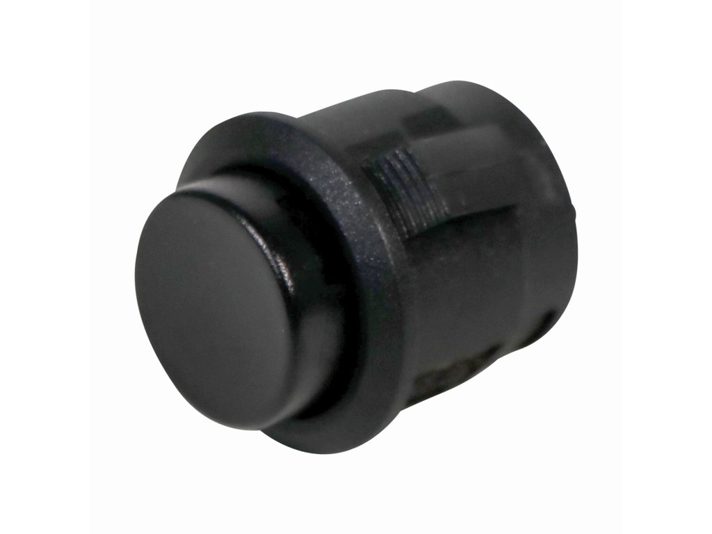 Intrerupator auto Carpoint 12V 20A rotund diametru 16,10mm , buton cu revenire , negru