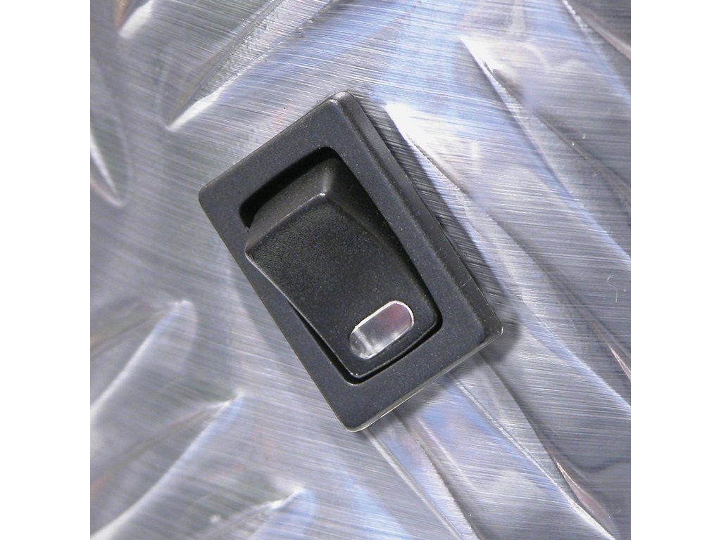 Intrerupator auto Carpoint 12V 10A On/Off cu led rosu , 19,00 x 12,30 mm