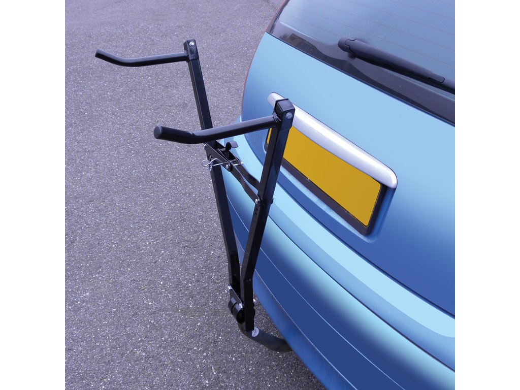 Suport bicicleta Carpoint fixare pe carligul de remorcare cu suport nr inmatriculare pentru 2 biciclete