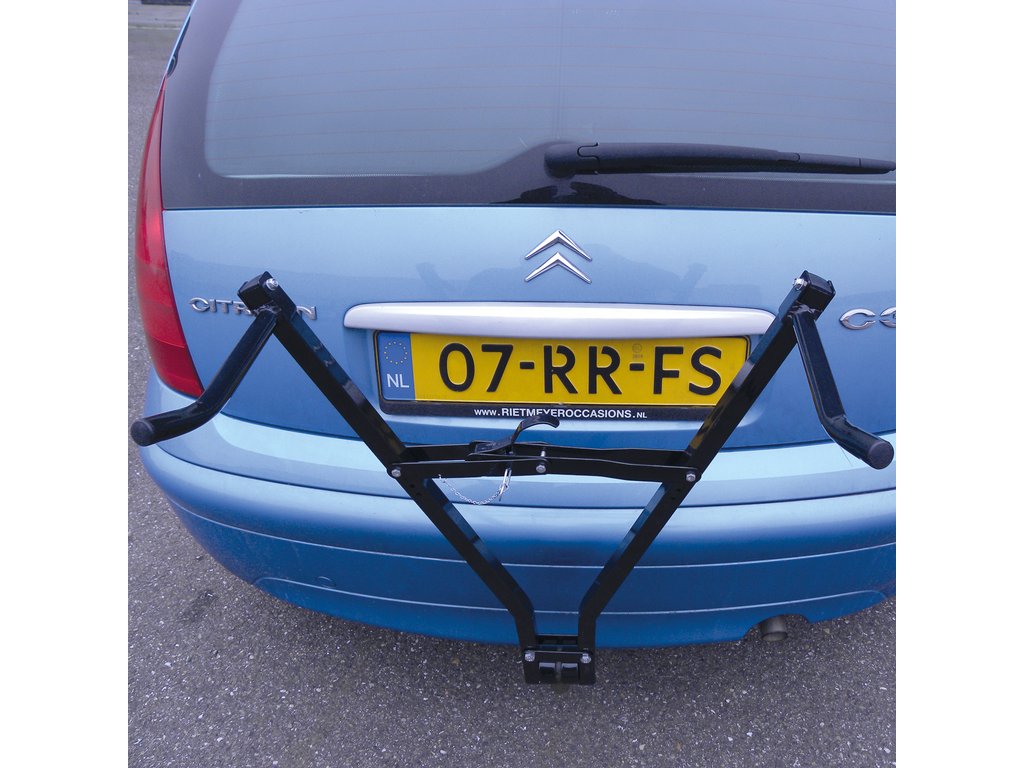 Suport bicicleta Carpoint fixare pe carligul de remorcare cu suport nr inmatriculare pentru 2 biciclete