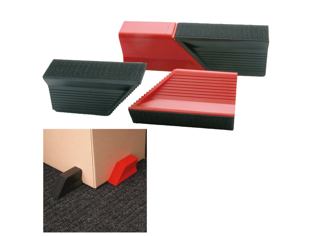 Opritor bagaje, piedica cu banda velcro, set 4 bucati.
