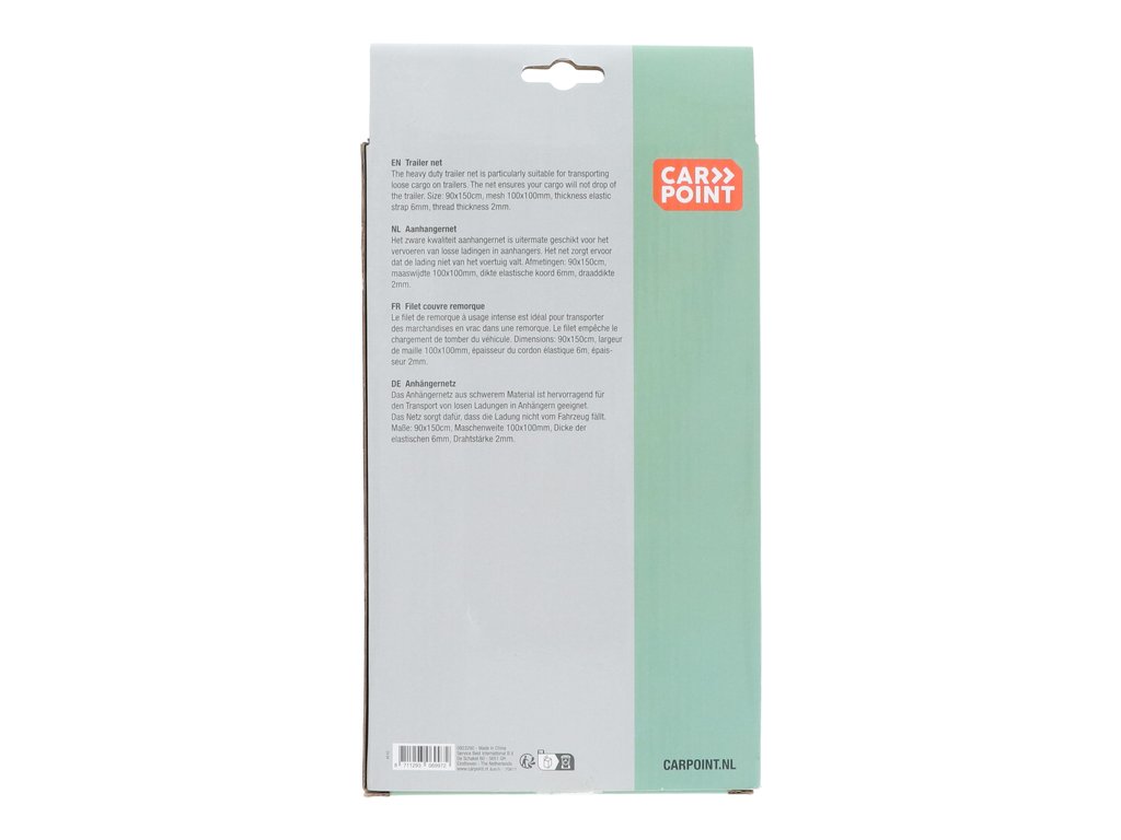 Plasa elastica Carpoint pentru fixare bagaje in trailer sau pick-up , 90x150 cm