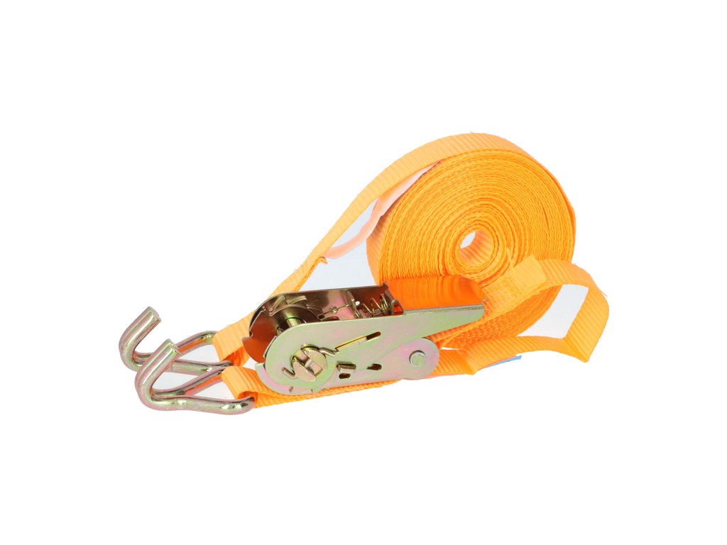 Chinga ancorare marfa Carpoint 5m 350 kg , latime 25mm, portocalie , omologare TUV/GS