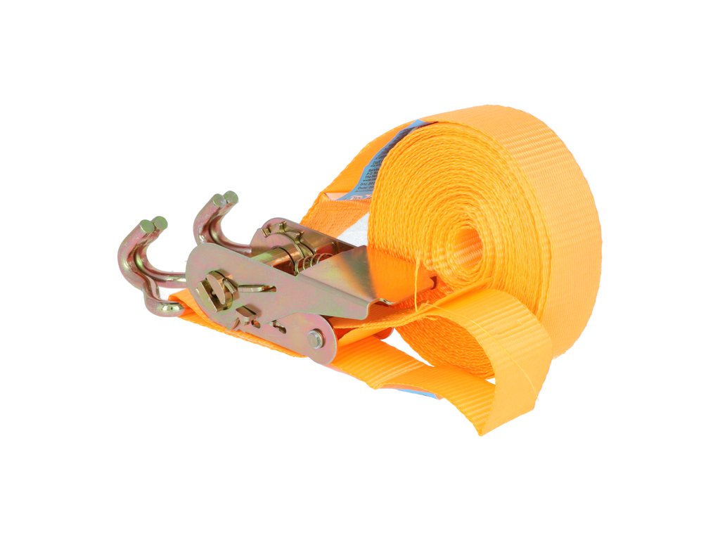 Chinga ancorare marfa Carpoint 5m 350 kg , latime 25mm, portocalie , omologare TUV/GS
