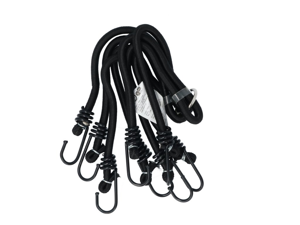 Chinga elastica Carpoint pentru bagaje cu 8 brate , 8mm, 30-55 cm