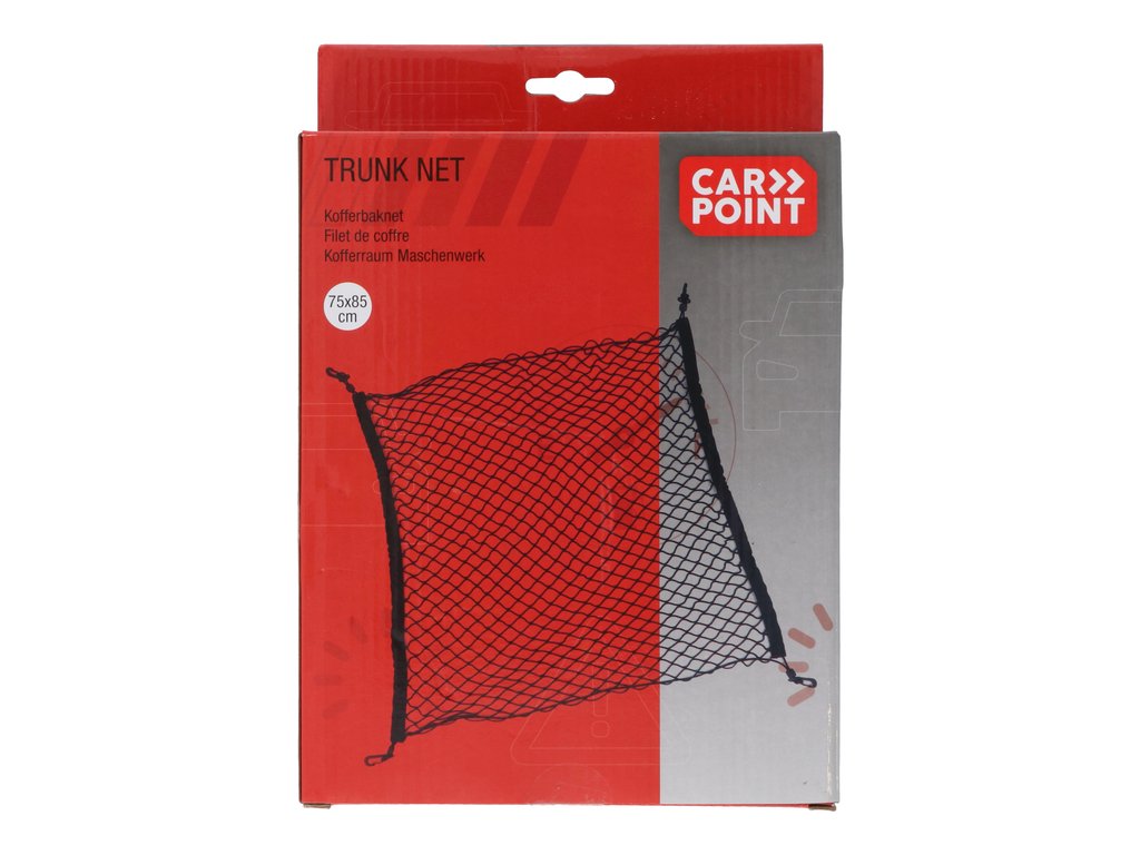 Plasa elastica Carpoint pentru fixare bagaje in portbagaj , 75x85cm