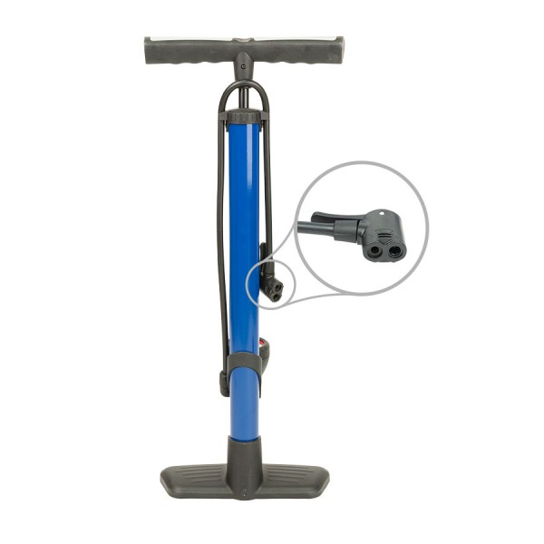 Pompa aer manuala Automax cu manometru 7 Bar si furtun de 50 cm.