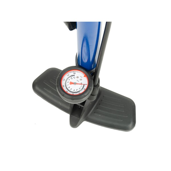 Pompa aer manuala Automax cu manometru 7 Bar si furtun de 50 cm.