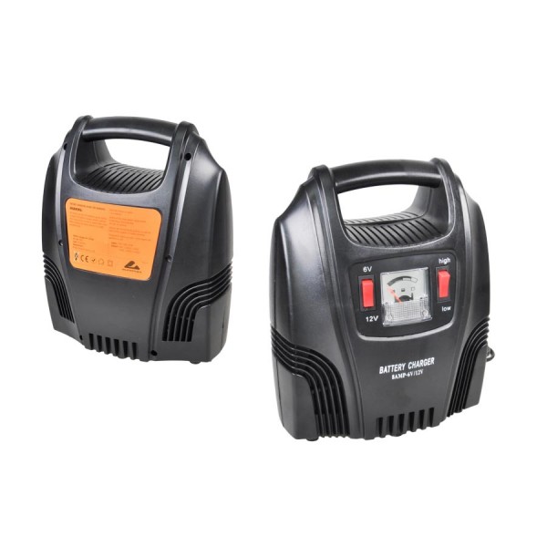 Incarcator acumulator auto Automax 8A, 6V (2.5A - 5.6A) - 12V (3.5A - 5.6A), redresor baterie auto