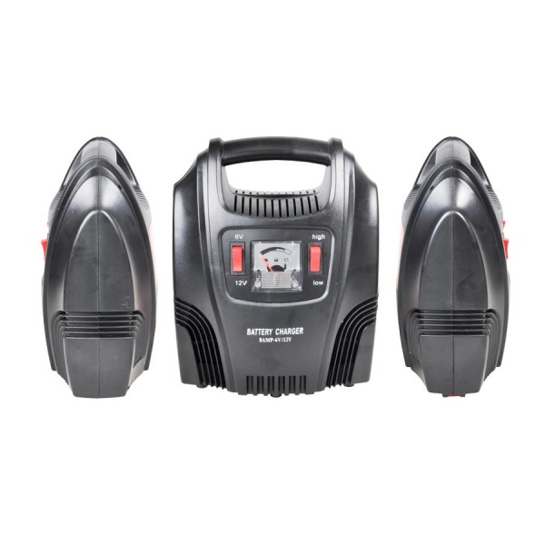 Incarcator acumulator auto Automax 8A, 6V (2.5A - 5.6A) - 12V (3.5A - 5.6A), redresor baterie auto