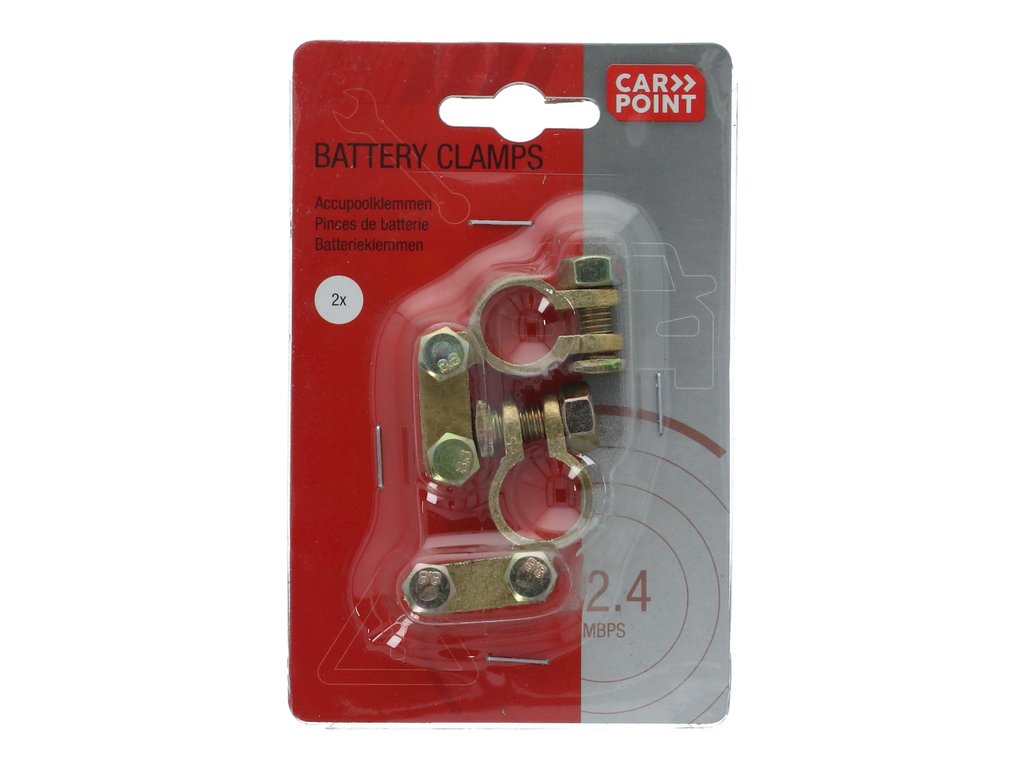 Set 2 borne baterie auto Carpoint plus si minus, borna acumulator