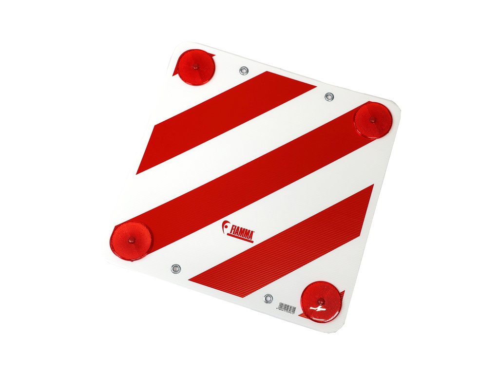 Placa reflectorizanta semnalizare gabarit depasit, din plastic, 50 x 50 cm Carpoint