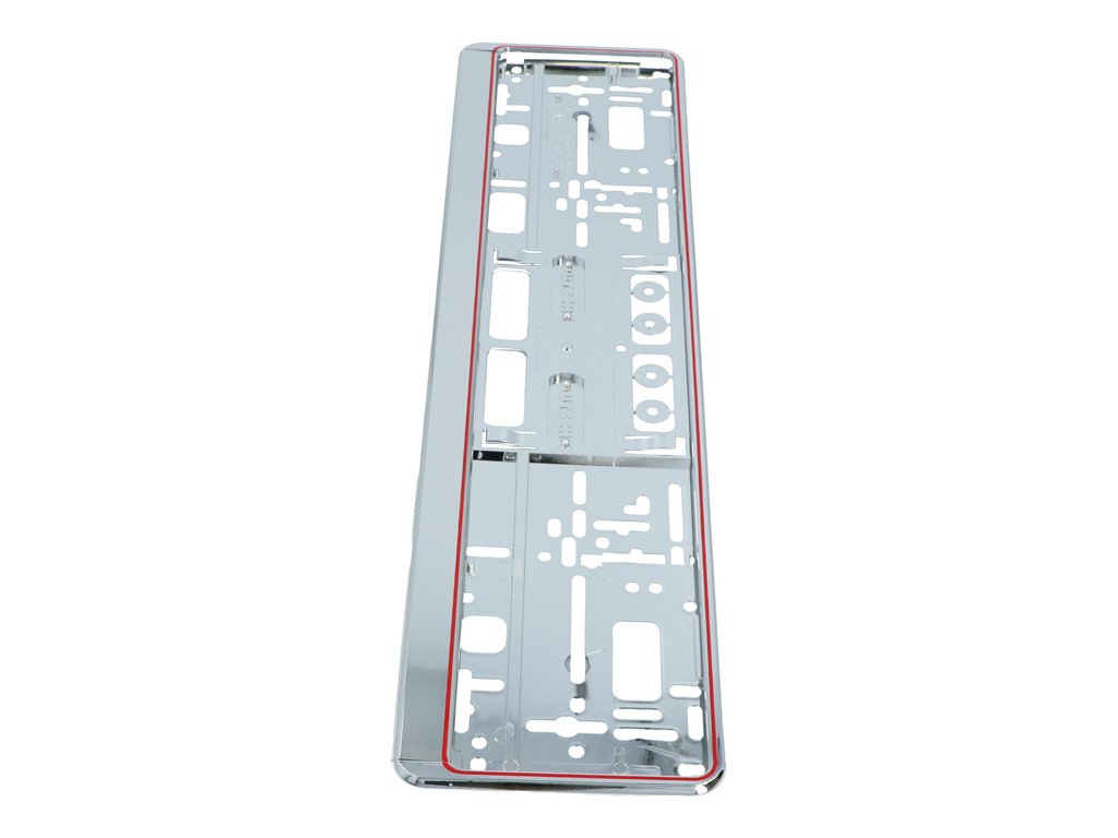 Suport numar inmatriculare cromat 52 x 11 cm