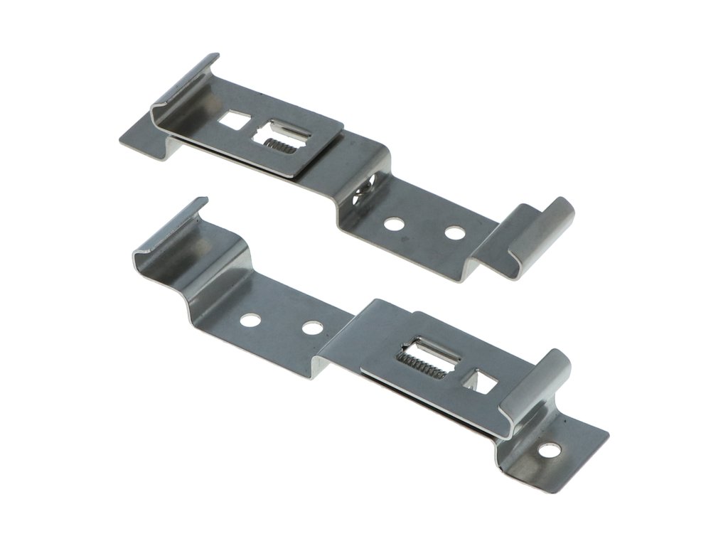 Suport numar imatriculare Carpoint, clema fixare numar cu arc, 2 bucati