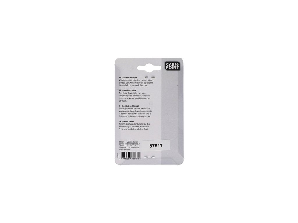 Clips fixare centura siguranta auto Carpoint, ornament, 2buc