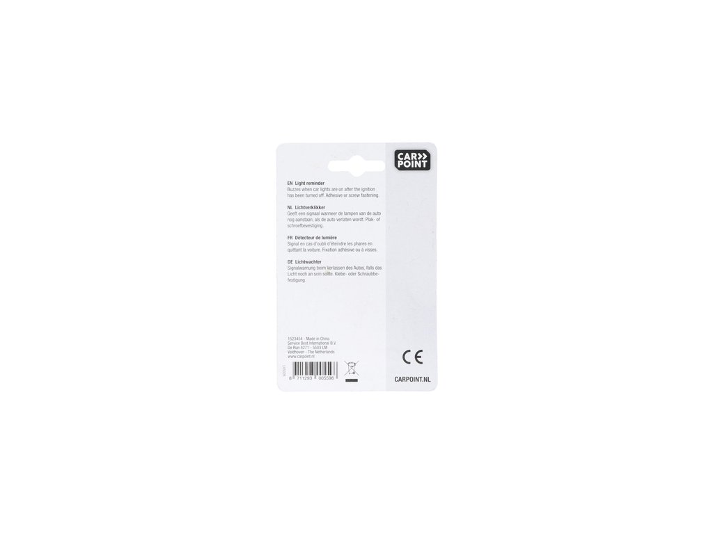 Avertizor sonor Carpoint pentru lumini aprinse 6-12V , 25 x 17 mm , 1 buc.