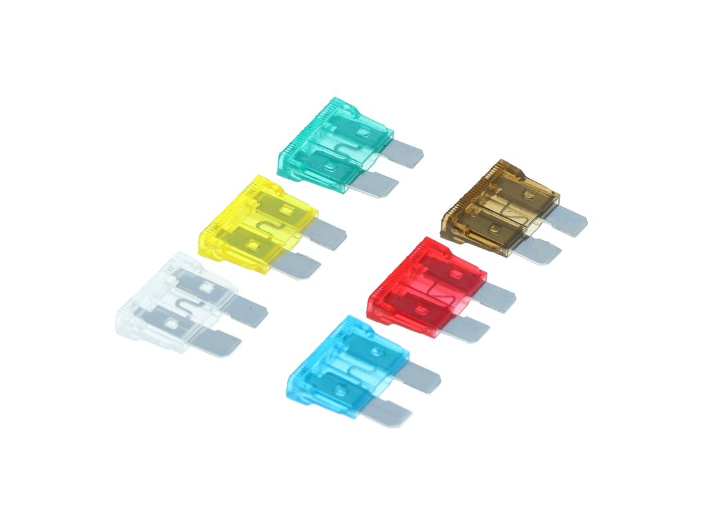 Set 6 sigurante auto Carpoint plate Mari 7,5, 10, 15, 20, 25, 30A