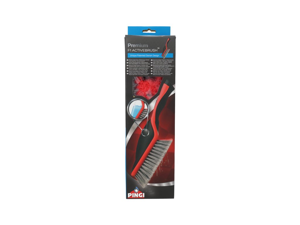Perie pentru spalat masina Pingi ActiveBrush, cu rezervor integrat de 120ml