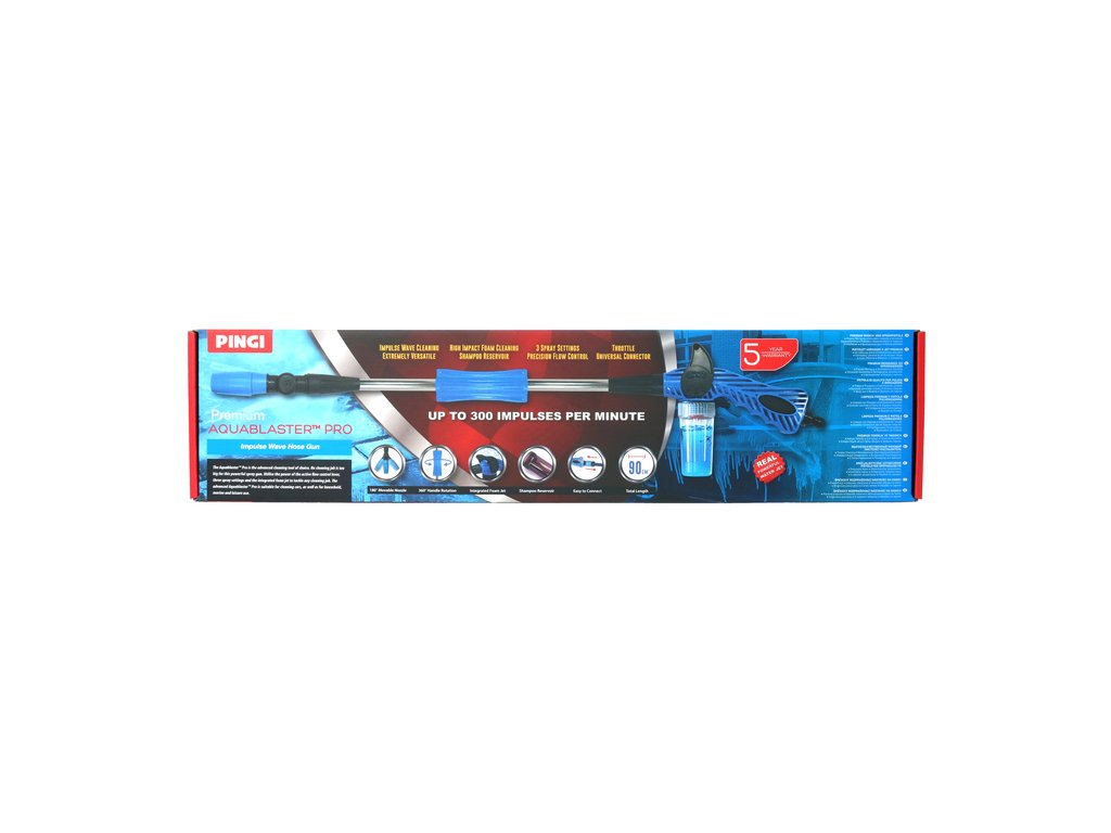 Lancie pistol Pingi AP-3S Premium Aquablaster Pro , cu racord rapid furtun apa