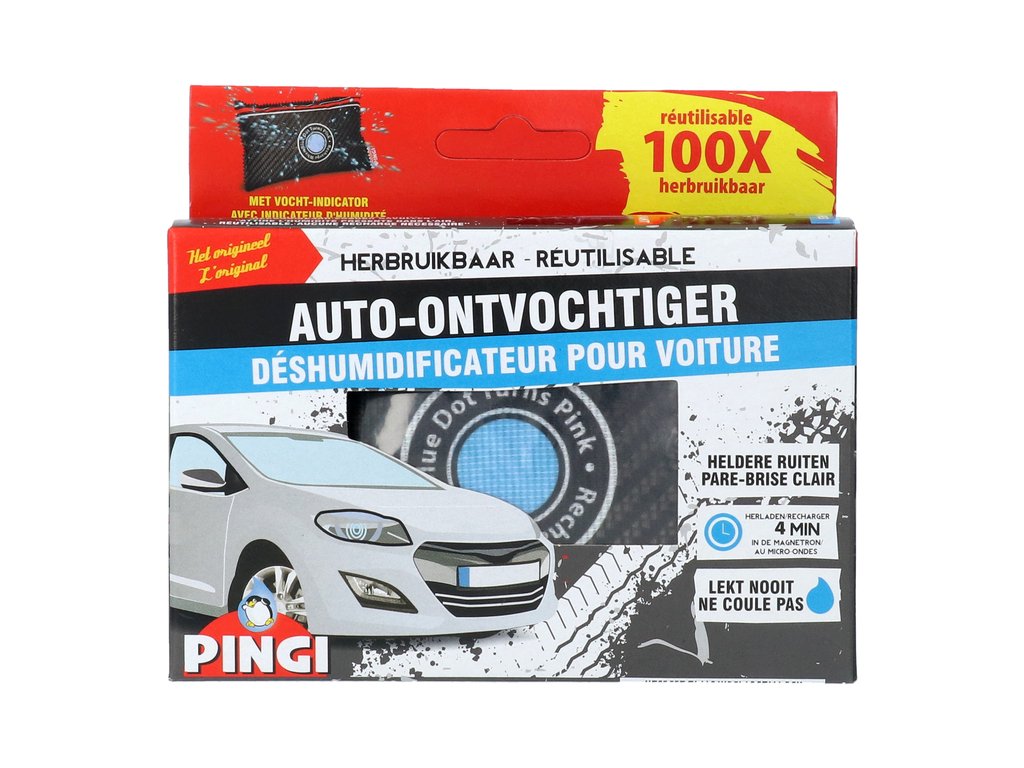 Dezumidificator auto PINGI compact, reutilizabil, 150g – elimina umezeala, condensul si mirosurile neplacute din masina Dezumidificator auto PINGI compact, reutilizabil, 150g – elimina umezeala, condensul si mirosurile neplacute din masina