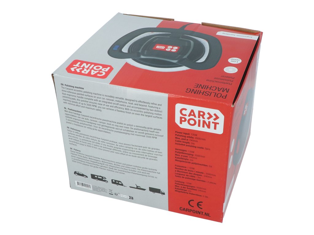 Masina de lustruit si polishat caroseria Carpoint 230V 3100 rpm cu cablu de 180cm
