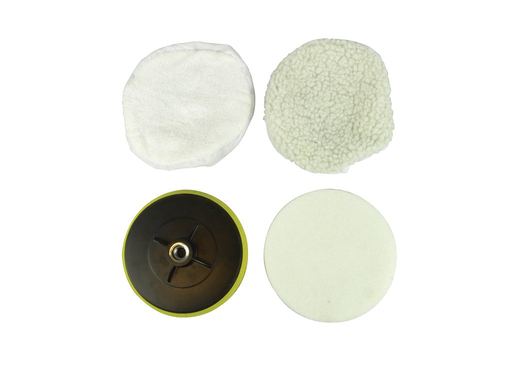 Burete carpoint pentru Polish 150mm din 4 buc : disc , burete si rezerve pentru masina de polishat