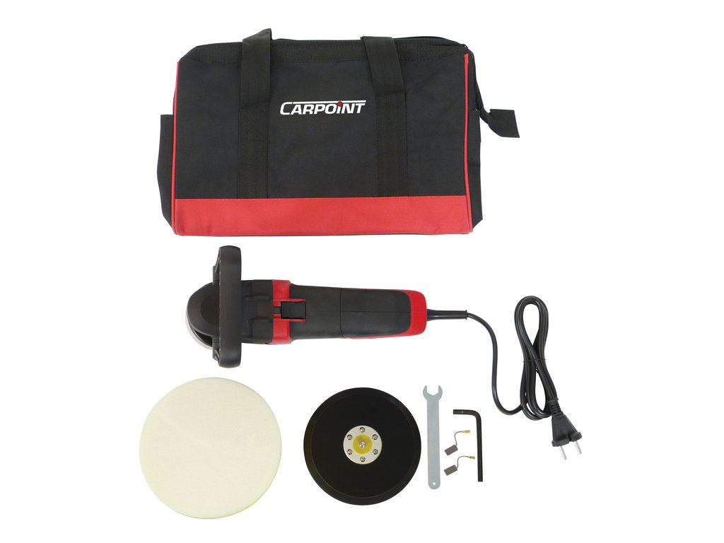 Masina de lustruit si polisat caroseria cu roto excentric Carpoint 230 V, 600 W