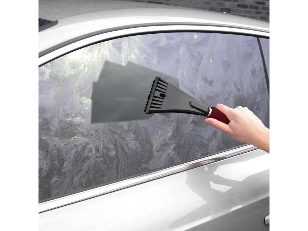 Racleta auto Carpoint Luxury cu perie mare, latime racleta 10cm
