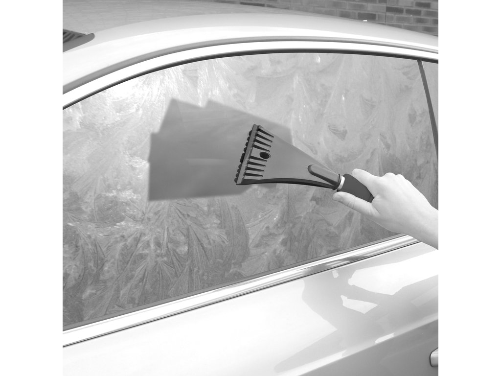 Racleta auto Carpoint Luxury cu perie mare, latime racleta 10cm