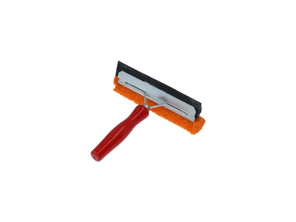 Racleta spalat geamuri auto, Carpoint, cu burete si lamela cauciucata, latime 14.5cm