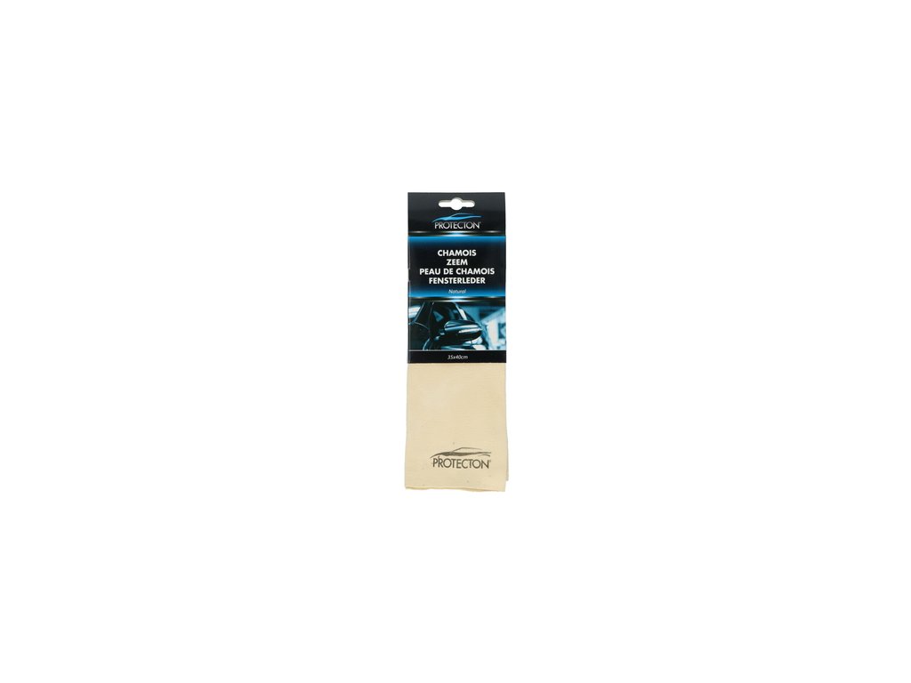 Laveta piele naturala Protecton de caprioara 40x35 cm