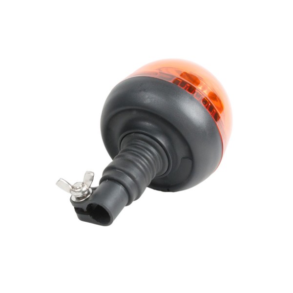 Girofar auto Automax 12V/ 24V, orange cu bec LED, fixare pe suport, 45 Led-uri, R10,R65