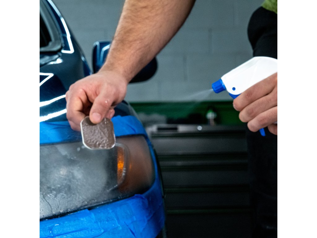 Kit restaurare far, lustruire, polishat, faruri, Turtle Wax Speed