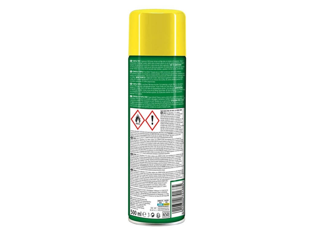 Spray silicon bord Turtle Wax Cockpit Fresh Citrus 500ml pt. vinil plastic si cauciuc cu parfum de lunga durata FG7736