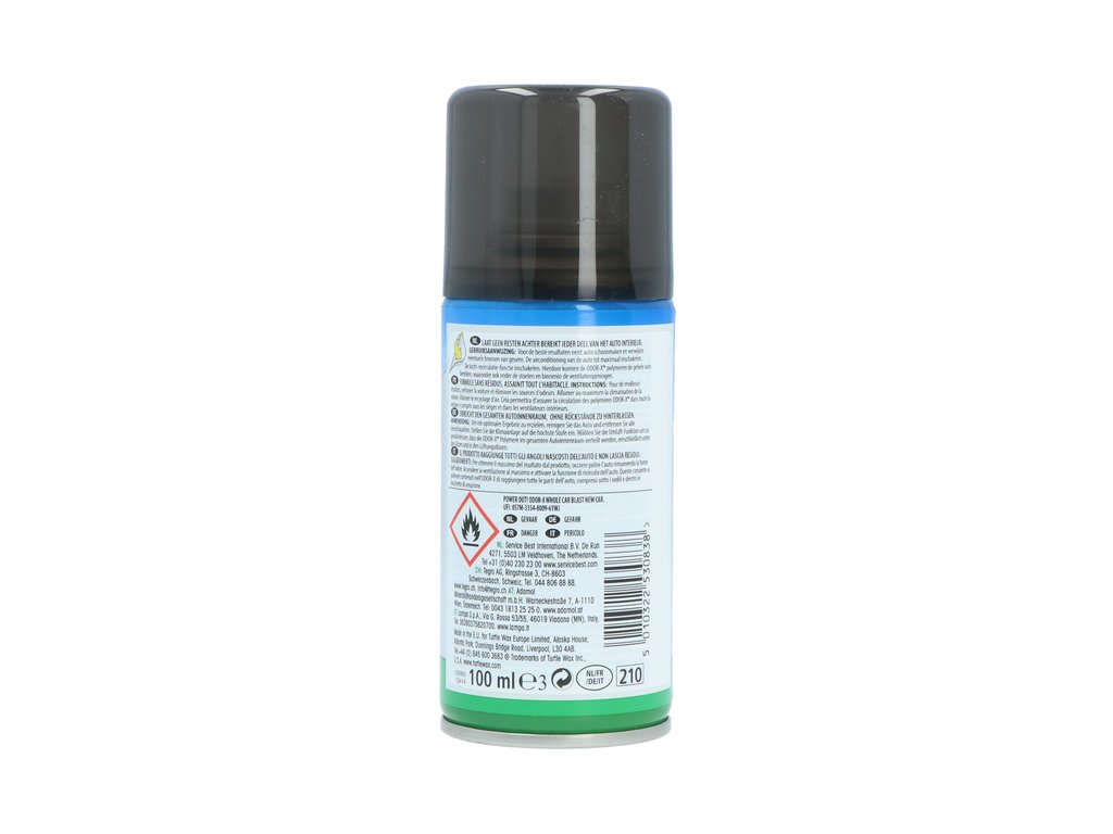 Spray automat eliminare mirosuri neplacute (fum, animale companie, cafea, mancare ) Power Out Odor-X Whole Car Blast-New Car 100ml