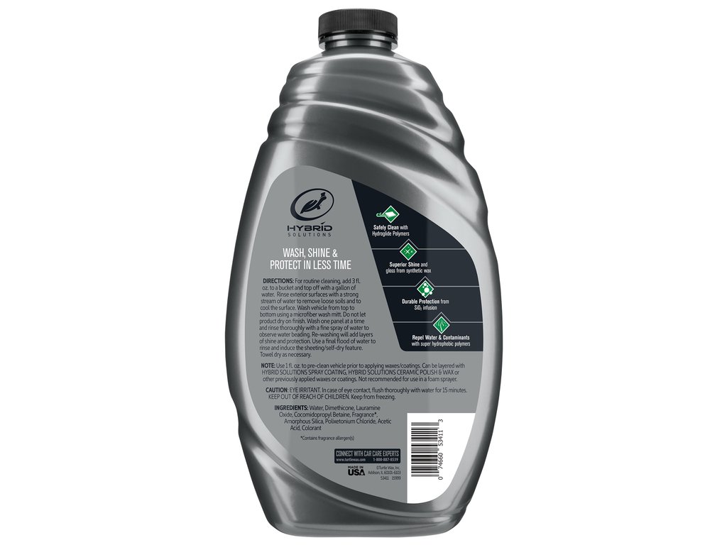 Sampon auto cu ceara Turtle Wax 53351 Hybrid Solutions Ceramic Wash & Wax 1,42 Litri