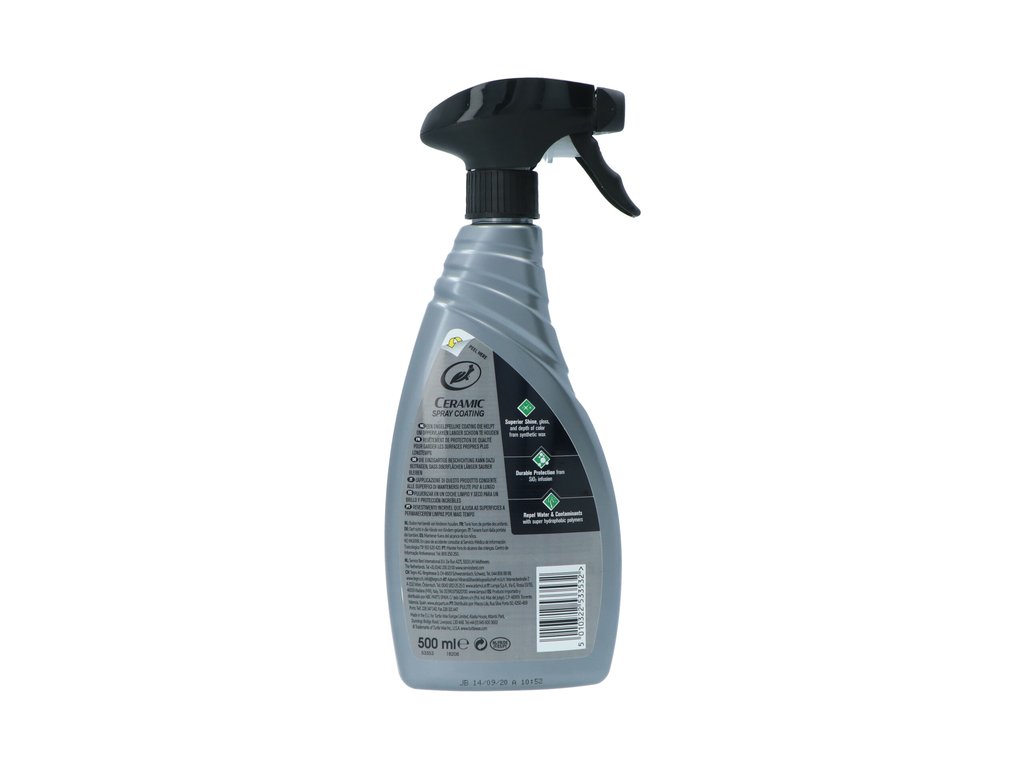 Solutie tratare vopsea cu ceara ceramica Turtle Wax 53353 Hybrid Solutions Ceramic Wax Coating 500ml